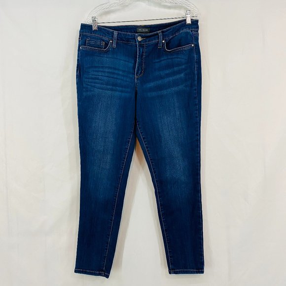 The Limited Denim - The Limited High Rise Skinny Jeans Hudson Wash